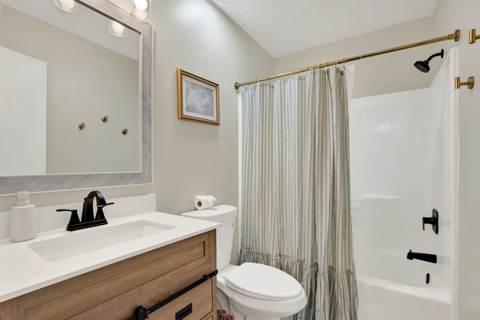 Bathroom, photo 1 of 2, at Mossy Tides Retreat