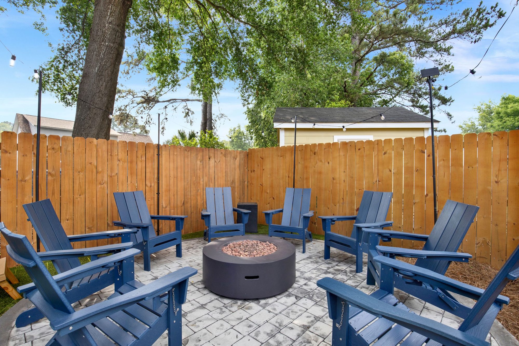 Fire Pit, photo 2 of 2, at Mossy Tides Retreat